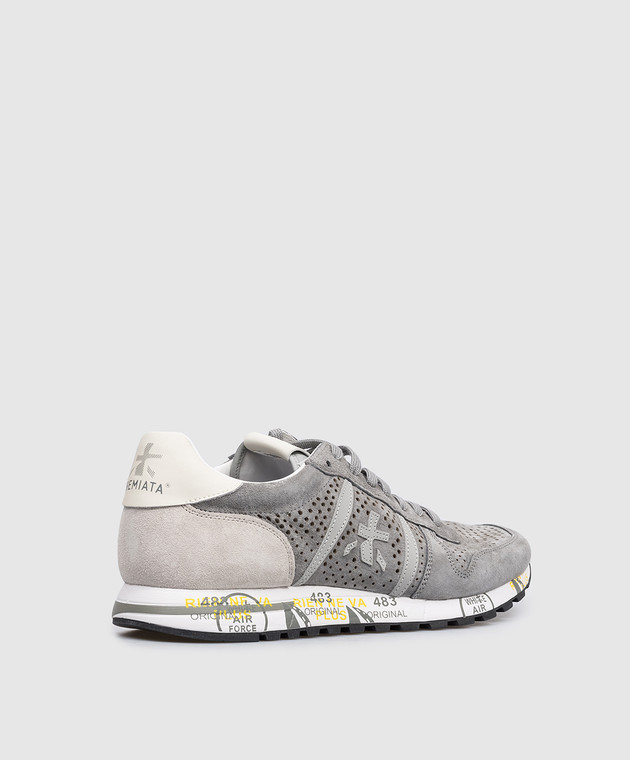 Premiata Сірі замшеві кросівки ERIC ERIC зображення 3