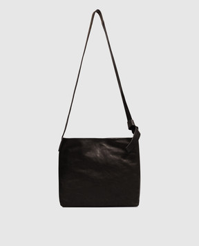 Ann Demeulemeester Черная кожаная сумка Runa с винтажным эффектом B0012628LT137