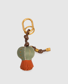 Gianni Chiarini Зелений брелок для сумки Cactus PCCACTUS04