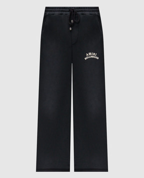 AMIRI Чорні спортивні штани HOLLYWOOD AMJYSP1049