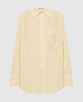 Simkhai Желтая рубашка Loen в полоску 2262240CO