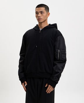 Maison Margiela MM6 Чорна куртка SH0AM0075MTJ043