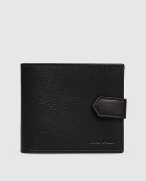 Canali Черный кожаный портмоне с логотипом NA00226P311929