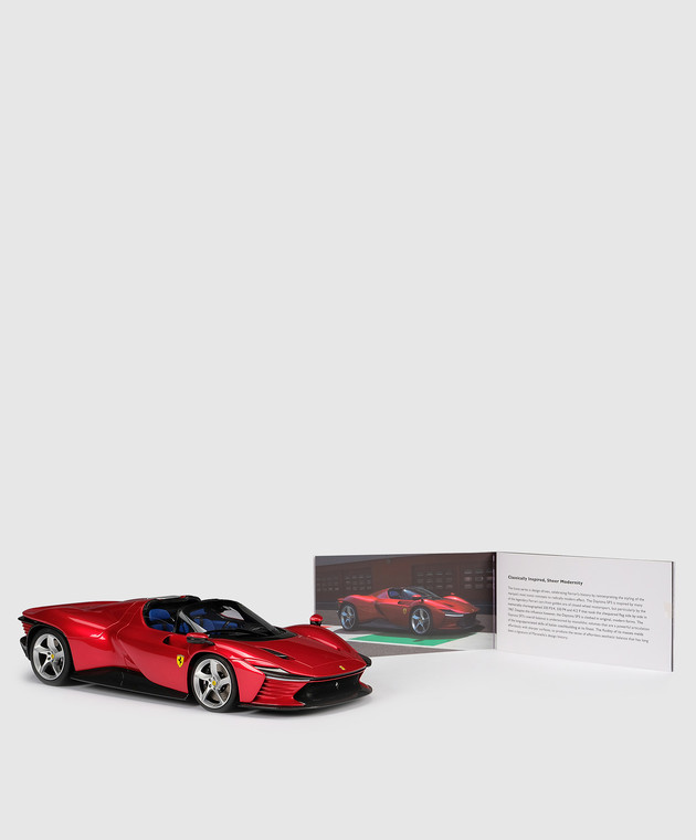 Amalgam Красный сувенир в форме автомобиля Ferrari Daytona SP3 M6276SC1 изображение 4