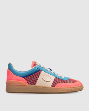Valentino Розовые комбинированные кроссовки Upvillage 8W2S0IL9VUY