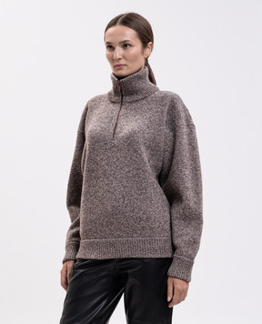 Magda Butrym Коричневий светр з вовни KNITWEAR29JUMPER361926