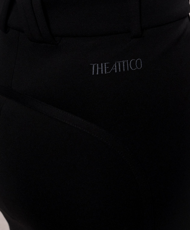 The Attico Чорна спідниця міні 261WCR00158VVP002AA зображення 5
