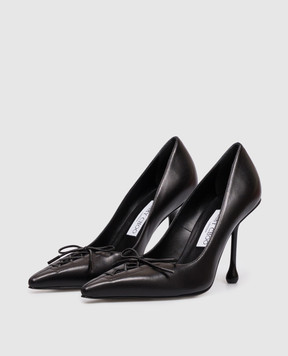 Jimmy Choo Чорні шкіряні туфлі Scarlett SCARLETT95NAP