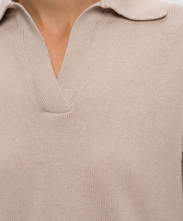 Max Mara Weekend Бежеве поло ALBERO WKDALBERO зображення 5