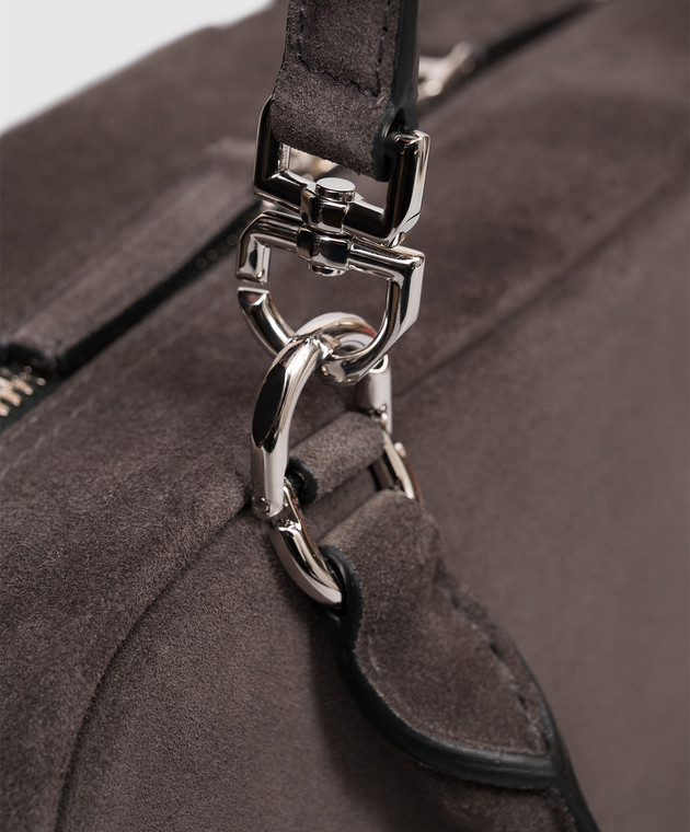 Givenchy Сіра замшева сумка-тоут Antigona East-West BB515CB2D6 зображення 4