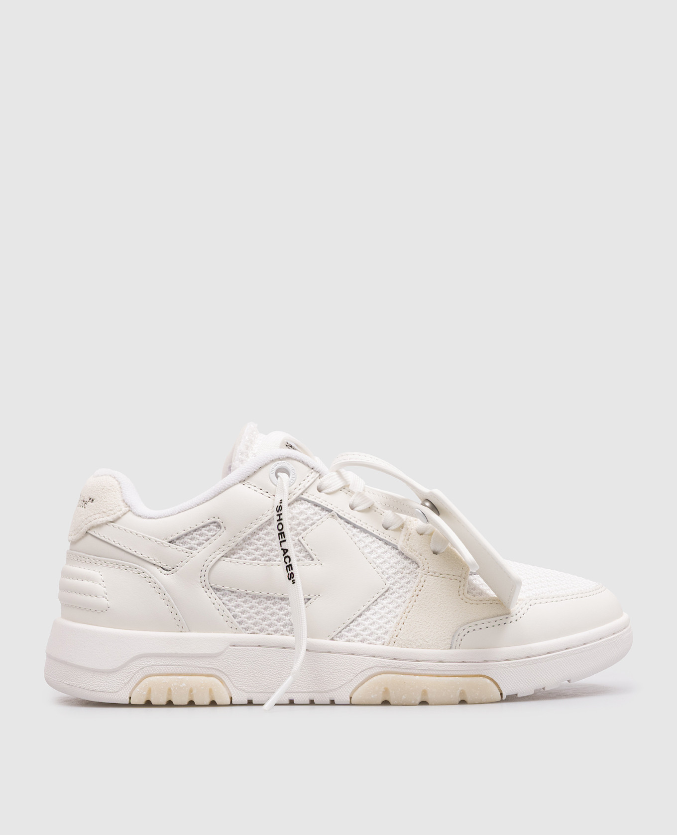 Белые комбинированные кроссовки Slim Out Of Office с контрастным логотипом