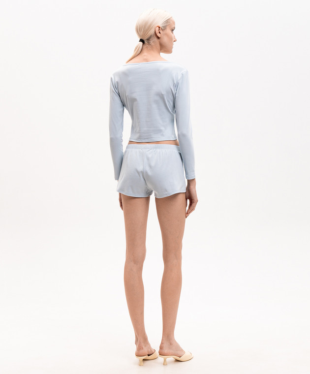 Dore & Rose Блакитна піжама Henley HENLEYSLEEPSET зображення 3
