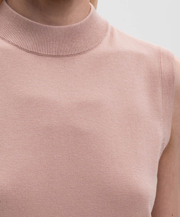 Max Mara Weekend Рожевий топ NAZIONE WKDNAZIONE зображення 5