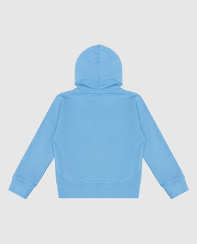 C.P. Company Детская голубая спортивная куртка с принтом логотипа CMF01ALCA6948