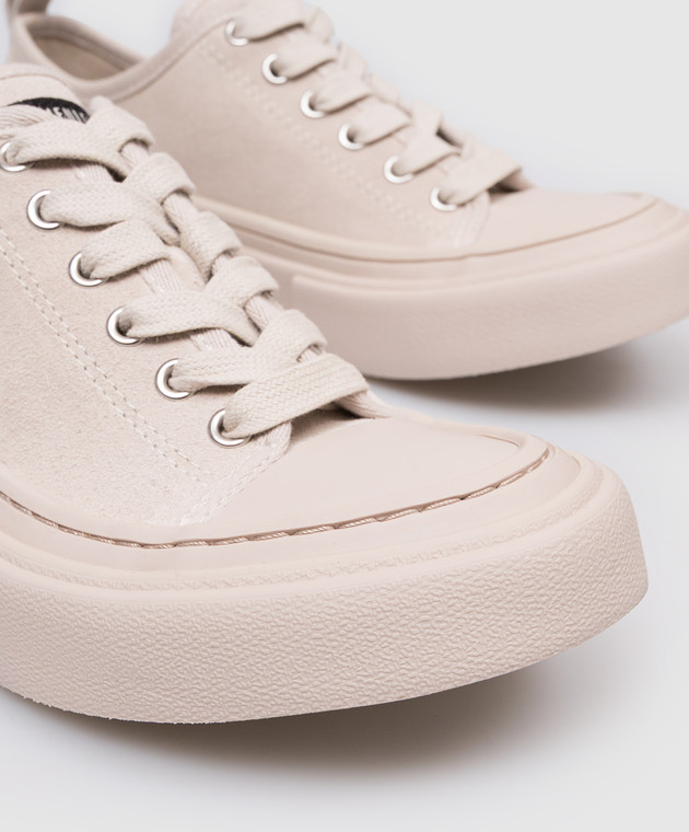Ann Demeulemeester Бежеві замшеві кеди Halli B0014098LT199 зображення 5