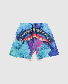 Sprayground Дитячі шорти для плавання в принт SPY1311