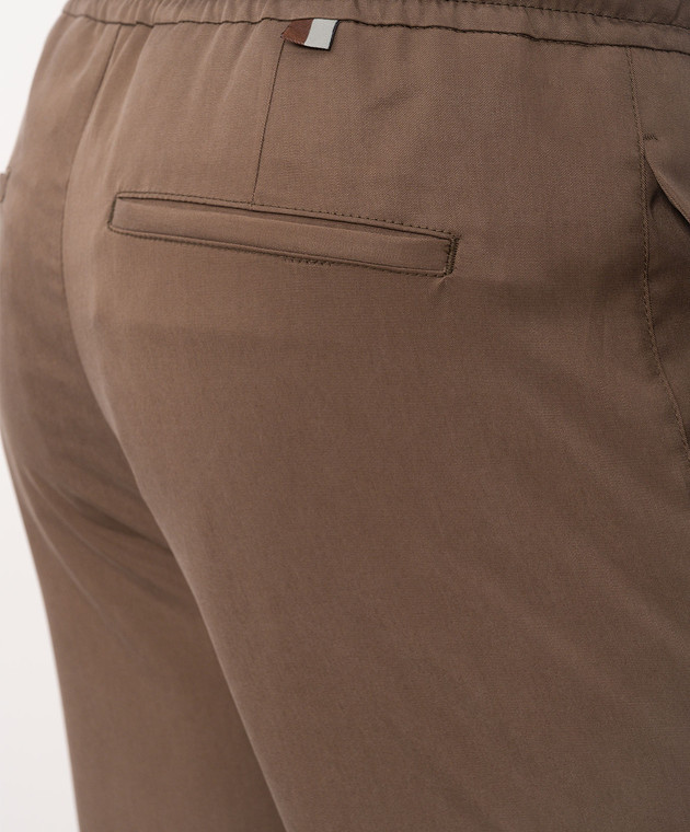 Canali Коричневі штани AE05574U97003 зображення 5