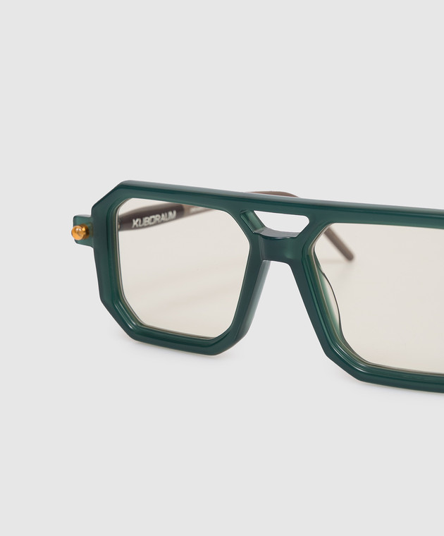 Kuboraum Зелені сонцезахисні окуляри P8 KRS0P8GB0000002O зображення 4