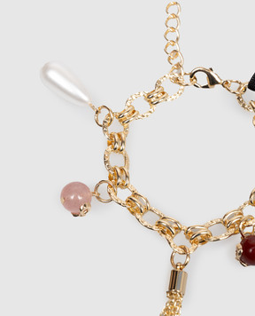 Twinset Золотистий браслет з підвісками 261TO5022