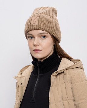 Mackage Коричнева шапка JUDE-WZ з вовною JUDEWZ