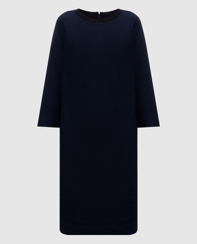 Peserico Синя сукня з вовною S02057J00A7551A