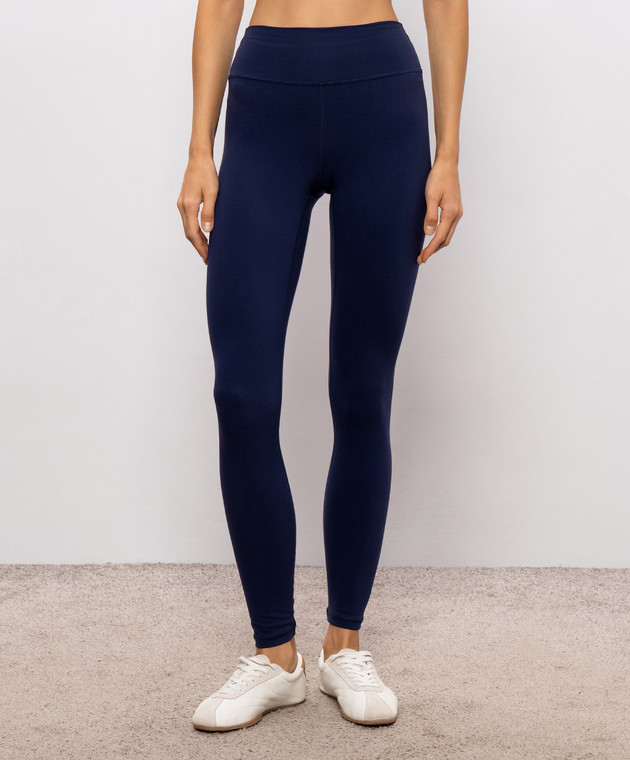 Sporty & Rich Синие леггинсы PA00285326BL106 изображение 3