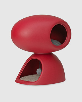 Qeeboo Бордовий будиночок для котів Cat Cave 35001QUPBX