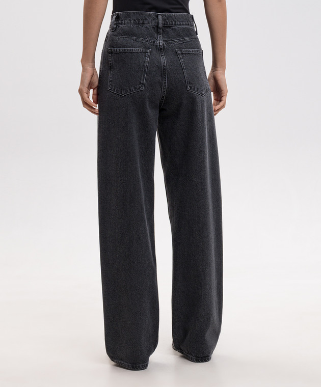 Jil Sander Серые джинсы с нашивкой логотипа J03KA0346J45371 изображение 4