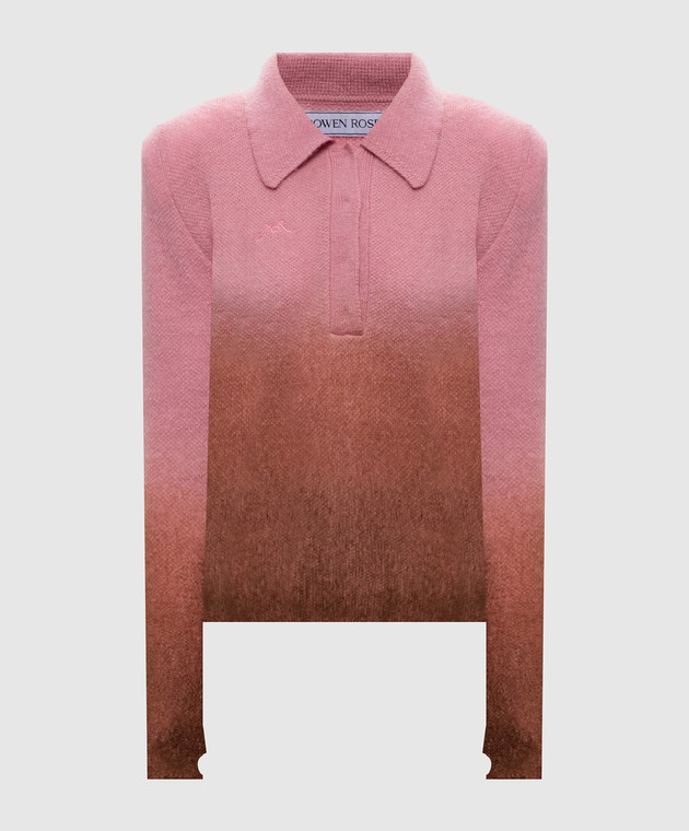 Rowen Rose Розовый свитер с шерстью RRK552