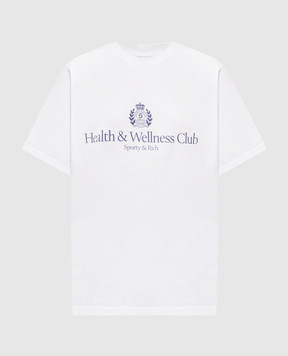 Sporty & Rich Біла футболка H&W Crest TO119710241WH01