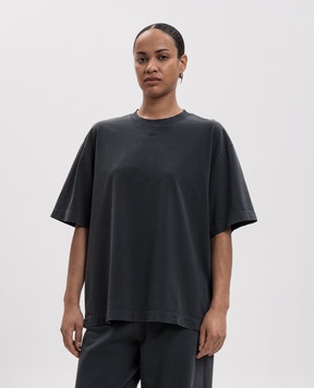 Off-White Сіра футболка 2FA00442T