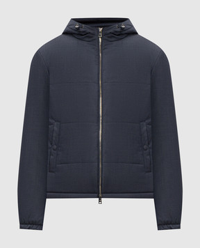 Cashmere&Whiskey Синя куртка з вовни 6600955304