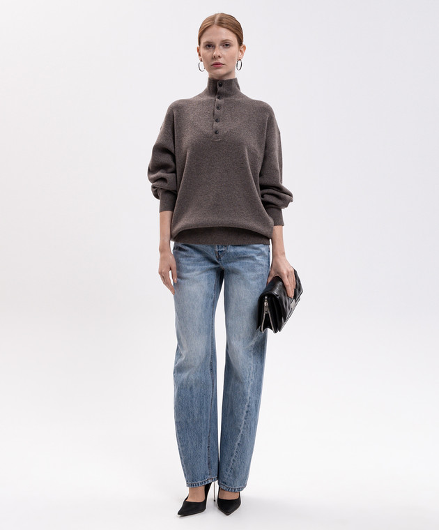 Alexander Wang Коричневый свитер с шерстью UKC4261001 изображение 2