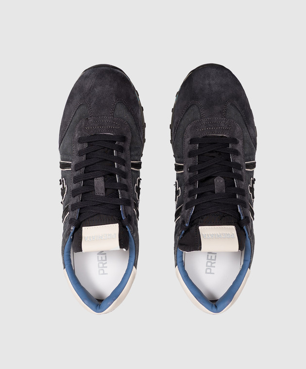 Premiata Серые комбинированные кроссовки LUCY LUCY изображение 4