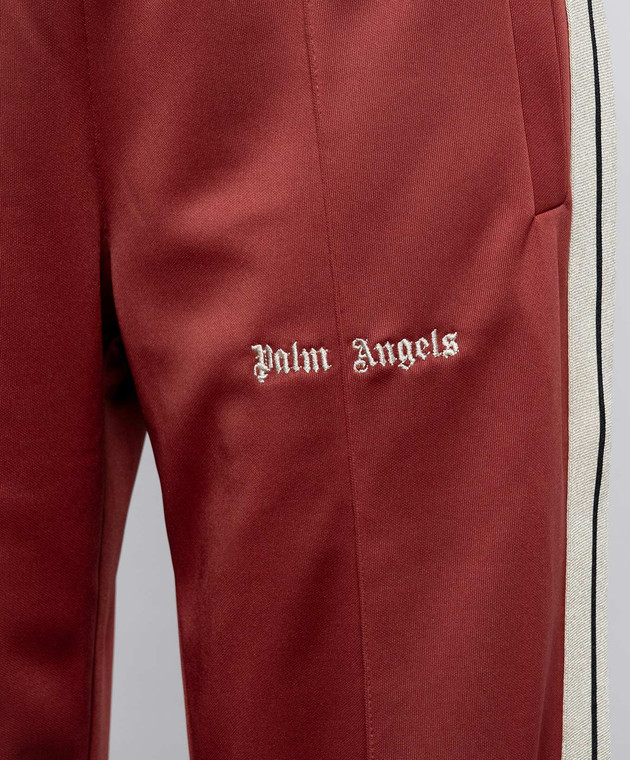 Palm Angels Червоні спортивні штани PAWCJ005FB001 зображення 5