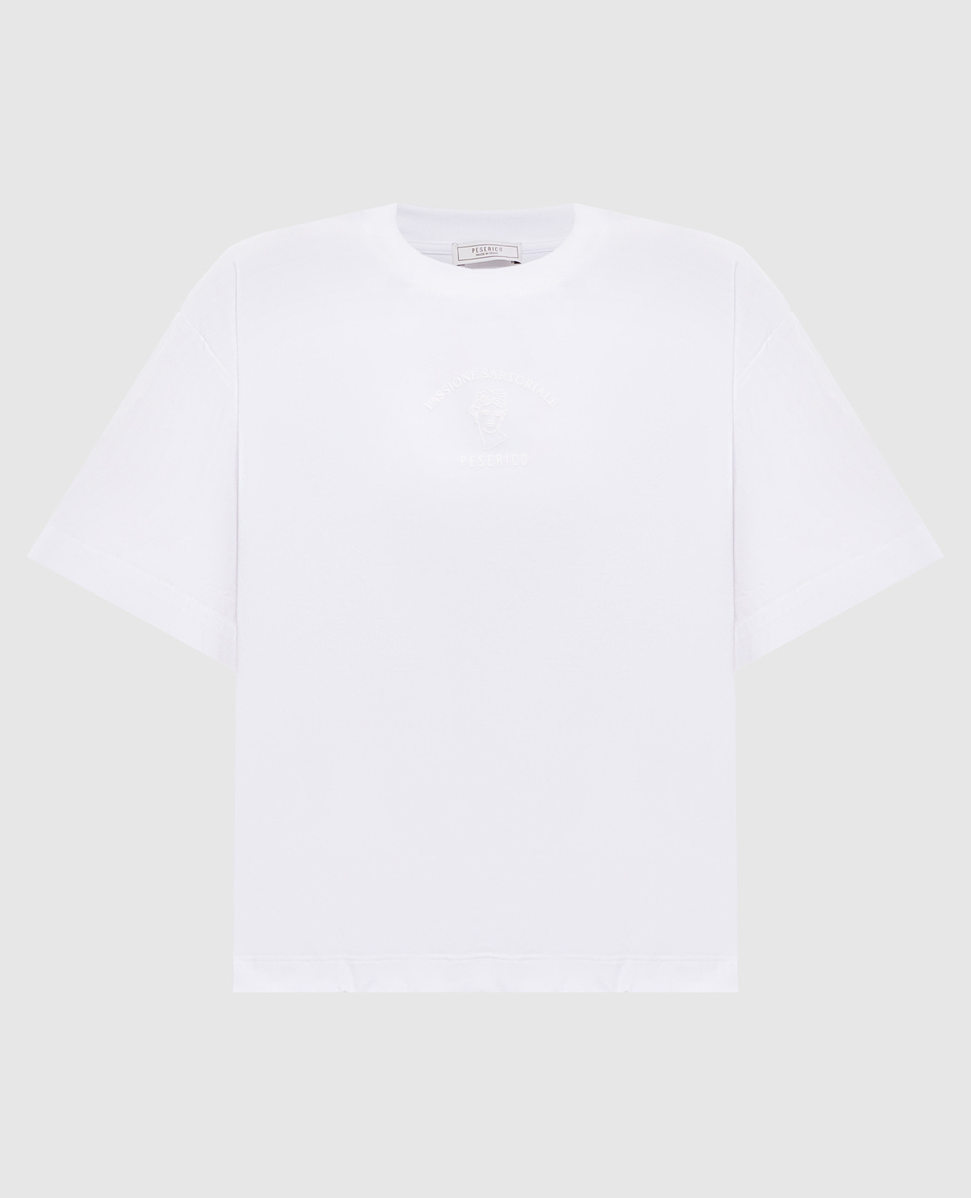 

Белая футболка с принтом, Белый, Футболки