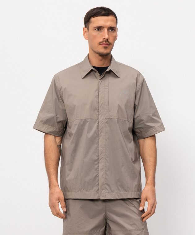 A Cold Wall Бежева сорочка Balfron ACWMSH185 зображення 3