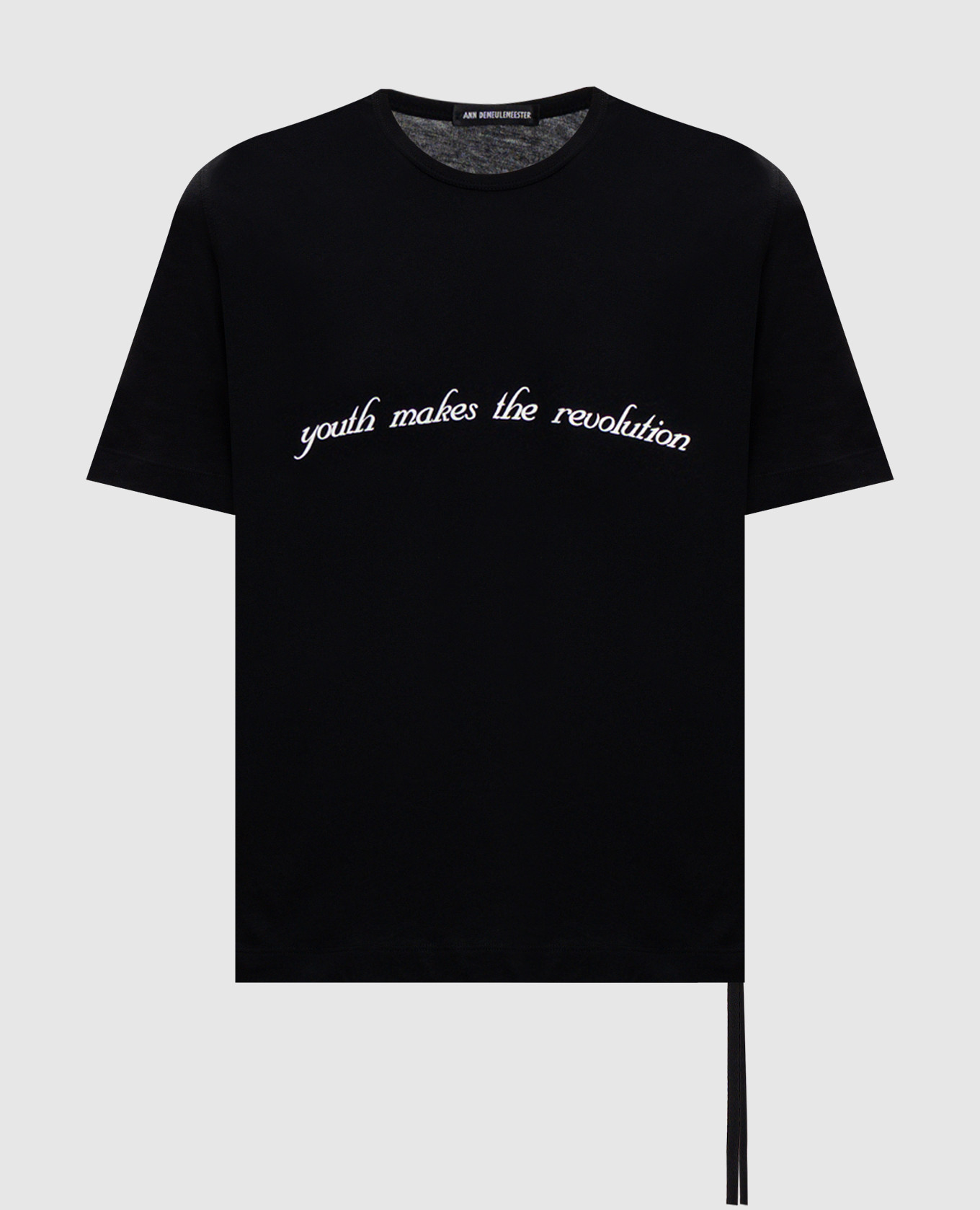 

Черная футболка Fanie с надписью, Черный, Футболки