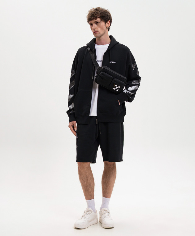 Off-White Біла футболка з вишивкою Script Arrow 44MAA027S26J002 зображення 2