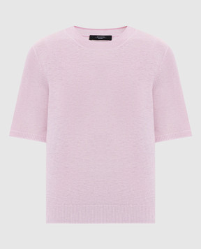 Max Mara Weekend Розовый топ из шерсти и кашемира WKDMAREA