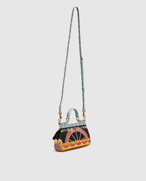 Dolce&Gabbana Сумка-мини Sicily в принт BB7116B0816