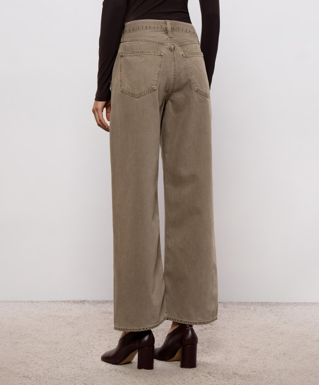 AGOLDE Коричневые джинсы Low Slung Baggy A90791968 изображение 4