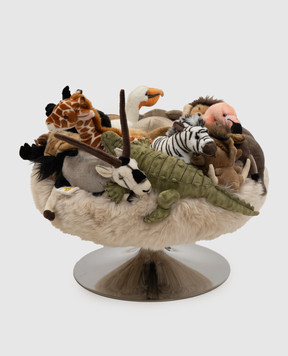 APCollection М'який пуф SAFARI з аплікаціями POUFAFRICANSAFARI