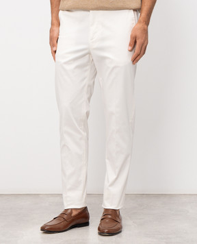 Peserico Штани кольору айворі з бавовни R5472502448