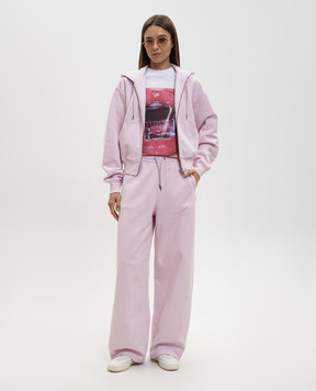 Alexander Wang Біла футболка з принтом Cube UCC2261891