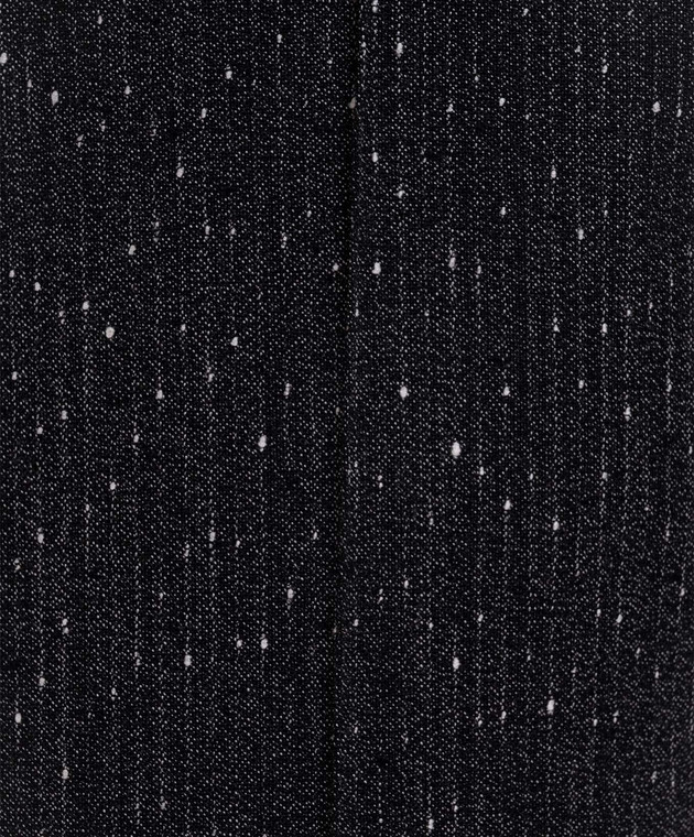 Alexander McQueen Серые брюки из шерсти с отворотами 876673QJAGG изображение 5