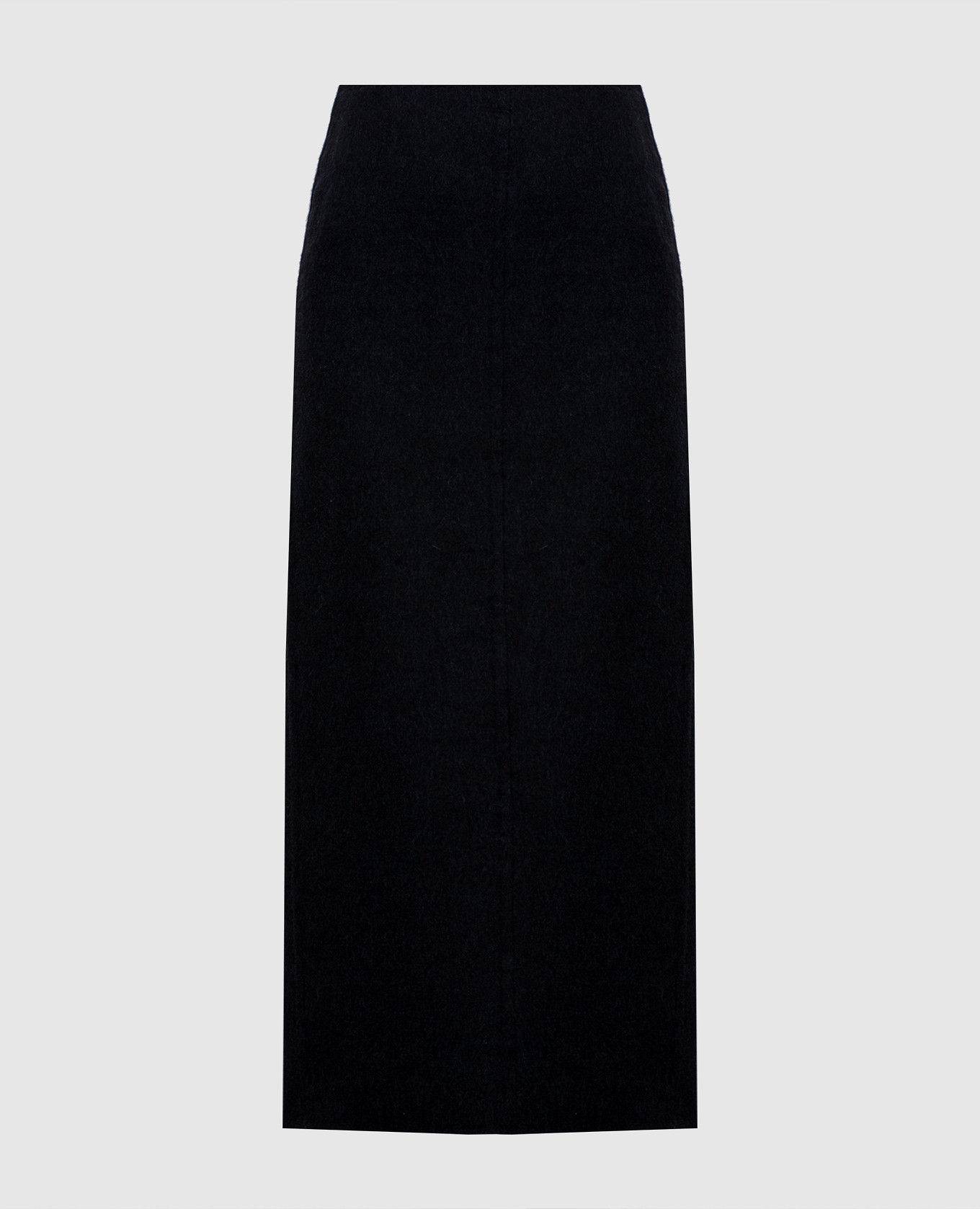 

Серая юбка миди из шерсти, Серый, Юбки прямые