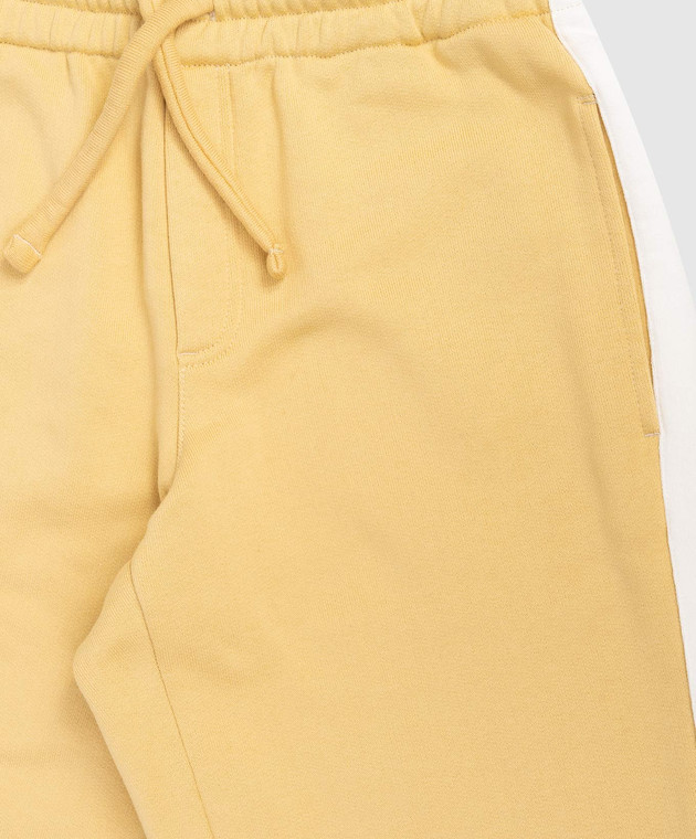 Dolce&Gabbana Дитячі жовті джогери L4JPLMG7PWP812+ зображення 3