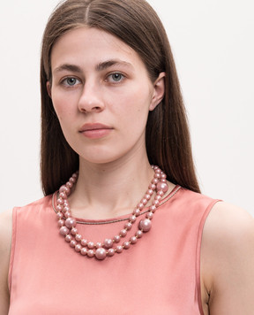Dolman Bijoux Розовые бусы 75182