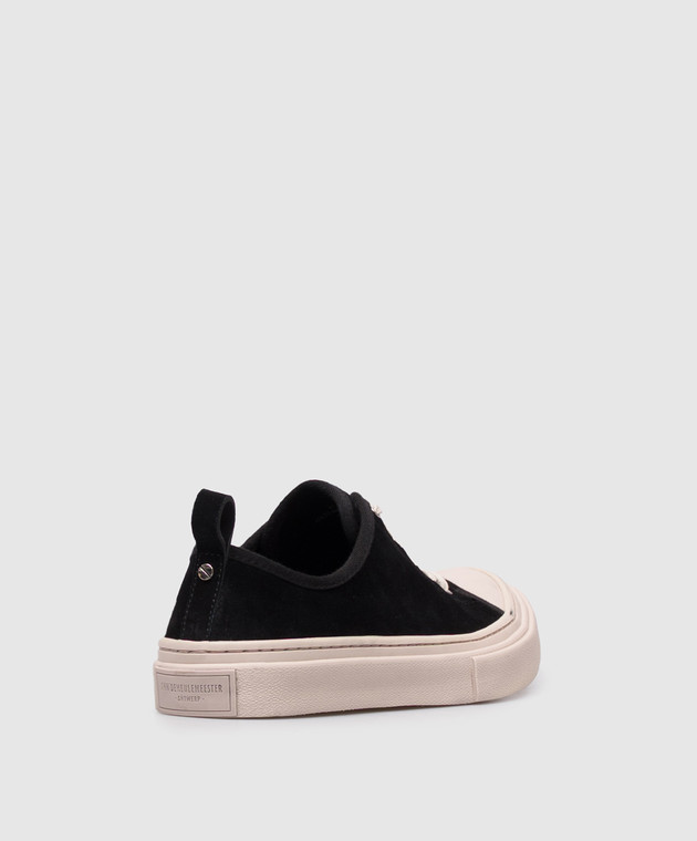 Ann Demeulemeester Чорні замшеві кеди Halli B0014076LT199 зображення 3